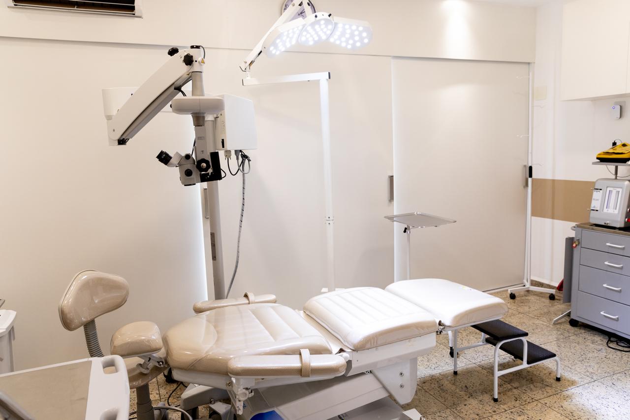 Interior da clínica Rennova